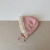 Sombrero de Princesita Primavera Otoño e Invierno Cálido Sombrero de Corte de Lana Tejida para Bebé Niña Sombrero para Niña Niños Protección contra el Viento Protección para las Orejas