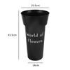 Balde de Flores Despertar para Floristería Balde de Flores Cuadrado Estilo Hong Kong Puesto de Venta al por Mayor Balde de Flores Secas para el Hogar Balde de Flores Balde de Flores Despertar