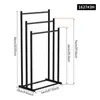Suporte de Toalha para Banheiro Doméstico Vertical Multifuncional para Banheiro sem Furos