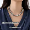 Collar de perlas Shi Jia Zhengyuan para mujer, temperamento de alta gama, ligero, de lujo, con nicho, cadena, nuevas explosiones.