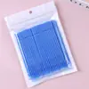 Bastoncillos de Algodón Nano Desechables, Bastoncillos Pequeños de Algodón para Limpieza, Bastoncillos de Algodón Ultra Finos para Eliminar Maquillaje de Ojos, Delineador de Labios, Delineador de Ojos, Maquillaje de Pestañas y Desmaquillante