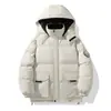Chaqueta de algodón engrosada y forrada de polar, chaqueta con capucha para deportes al aire libre de invierno 2026, estilo para parejas, ropa de trabajo para hombre, abrigo cálido