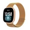 Reloj Fitbit Versa 3 Milan Nice Sense 2, correa Versa 4/2, cadena magnética de acero inoxidable