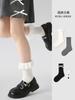 1842 Calcetines para Niños 2025 Otoño e Invierno Nuevos Calcetines Versátiles de Princesa con Lazo para Niñas, Calcetines de Algodón sin Costuras hasta la Media Pantorrilla para Niños