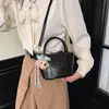 Mini Bolso Tote Francés Tipo Bollo para Mujer Verano 2026 Nueva Moda Versátil para el Trabajo Bolso de Hombro Único Cruzado