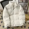 Venda Direta da Fábrica Jaqueta de Algodão com Gola Alta Masculina 8818111 Cor Sólida Casual Jaqueta Acolchoada de Algodão Casaco Pão Jaqueta de Algodão para Casal Adolescente