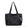 Bolsa de Mezclilla Lavada, Casual y Versátil, Moderna Bolsa Lulu, Bolso de Hombro Grande para Viajes, Bolso de Mano, Bolso Tote Retro