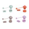 Suministros de Cocina para el Hogar de Silicona Transfronterizos Taza Refrigerante Cubeta de Hielo Soporte para Cigarros Embudo para Harina Accesorios para Batidora