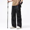 Pantalones de Paracaidista Funcionales para Montañismo al Aire Libre Transfronterizos para Hombre, Nuevos de Primavera y Verano 2025, Holgados, Casuales, Largos