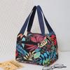 Bolsa de Lona Nueva Japonesa y Coreana Bolsa Pequeña de Tela para Mamá Bolso de Mano Bolso Pequeño Portátil para Mujer Bolsa para Cambios y Teléfono Móvil Bolsa para el Almuerzo Bolso de Mujer