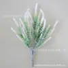 Casamento Plantado em Cabelo Casa Roxo Lavanda 5 Cabeças Lavanda Simulada Atacado Estilo Pastoral Flores Decorativas