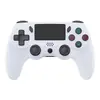 El mando de juego p47 del fabricante es compatible con ordenadores PC, cuenta con giroscopio de seis ejes, doble vibración, detección de movimiento, Bluetooth inalámbrico y luces deslumbrantes de PS4