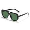 Las Nuevas Gafas de Sol Irregulares de Aviador de Doble Puente Retro de Rain Son Imprescindibles para el Ciclismo al Aire Libre