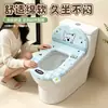 Cojín Desechable Impermeable para Asiento de Inodoro Tipo Adhesivo Anillo para Asiento de Inodoro Universal para Todas las Estaciones Limpiable Fácil de Limpiar Almohadilla para Asiento de Inodoro Almohadilla de Inodoro Fábrica