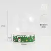 Roupas de Flor 202 Nova Bola de Vidro Transparente de Natal Bola de Cristal de Natal DIY Presente de Natal Criativo Atacado