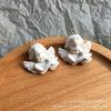 Zhen Tu Anjo Pequeno Alado Barroco Pingente de Resina 3D Acessórios Brincos e Acessórios de Cabelo DIY Feitos à Mão Venda por Atacado