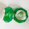 Jelly cor sólida contas de furo grande acrílico corte grande contas soltas fio para pulseira contas de imitação de vidro diy contas coloridas