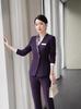 Traje Profesional de Recepción de Hotel Femenino Catering Hotel Camarero Manga Larga Otoño e Invierno Jefe de Sala Gerente Joyería Ropa de Trabajo