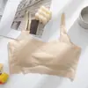 Seda de gelo sem costura respirável linda costas sexy lingerie feminina para mulheres com bojo camisola sutiã de menina sutiã sutiã sutiã atacado