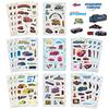 8 auténticos collages autorizados de la serie Disney Racing Story, decoración infantil, pegatinas impermeables para hacer tú mismo, envío por lotes.