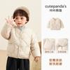 Jaqueta de Algodão Kaka Panda Infantil para Meninos Casaco Acolchoado Roupas de Inverno para Meninas Casaco Quente de Algodão de Inverno Jaqueta de Algodão para Bebês
