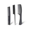 Juego de peines de peluquería Platinum Fly Suministro Directo de Fábrica negro peine para cabello lacio peine de cuchilla grande peine para mechas herramientas de peluquería