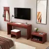 Armário de TV para Hotel Mala Quarto de Hóspedes Quarto Padrão Conjunto Completo de Móveis Especiais para Hotel Pousada Apartamento Combinação Simples