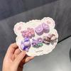 Elástico de Cabelo Infantil Desenho Animado Fofo Cor Popular Cyber Cordão para Cabeça de Bebê Anel de Cabelo de Menina Elástico Durável Anel de Cabelo de Menina