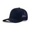 Gorra de béisbol de malla ligera de verano de cinco paneles para hombre con logotipo bordado estampado, sombrero transpirable para exteriores con protección solar de malla para niños