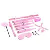 Conjunto de Bondage Sexy de Princesa Misteriosa para Mujer, Juguetes Alternativos, Productos SM para Adultos, Mordazas, Látigos de Cuero, Tapones Anales, Serie Completa