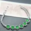 2025 Popular Pulsera de Huevo de Crisoprasa de Vidrio para Hombres y Mujeres, Moderna, Ligera, Lujosa y Versátil Lujo 8122