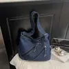 Bolso de mezclilla para mujer, bolso tote de gran capacidad, se puede llevar cruzado, nuevo bolso de hombro casual primavera 2026 para la escuela y el trabajo