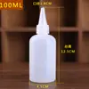 Botellas graduadas de boca fina de 30 50 100 ml, botellas aplicadoras de pintura, botellas dispensadoras de líquidos, botellas de embalaje, botellas de reactivos vacías