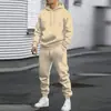2025 Novo Terno Masculino Outono Transfronteiriço Casual Esportivo Moletom Masculino Conjunto de Duas Peças Solto Roupas Masculinas Agora