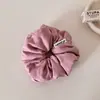 Scrunchie doce de bolinhas estilo coreano para mulheres, elástico de cabelo de alta elasticidade que não danifica o cabelo, acessório versátil para rabo de cavalo