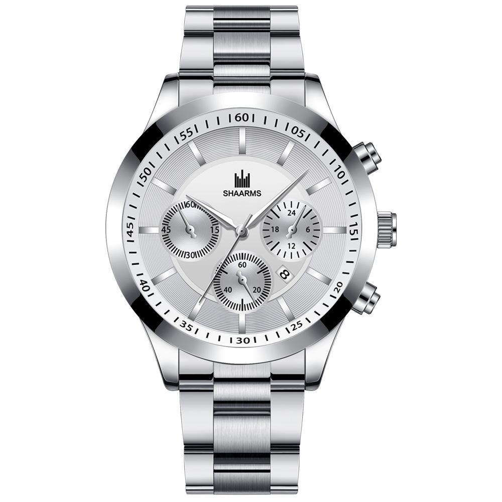 银色钢带银壳白面银针