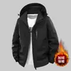 Jaqueta de Caminhada para Homens - Primavera, Outono e Inverno, Corte Amplo, Tamanho Grande, Jaqueta Estilosa para Exterior para Homens