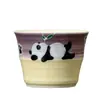 Mojipin Série Panda Yin Conjunto de Chá de Cerâmica Dehua Itens Domésticos Xícara de Chá Conjunto de Chá Kung Fu Argila de Jade Xícara Única para Chá Branco