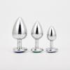 Pequeño Tapón Anal Vestíbulo de Metal en Forma de Corazón Aparato Vestíbulo para Hombres y Mujeres Masturbación Anal Juguete Alternativo Fabricantes a la Venta