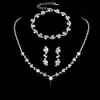 Conjunto de Joias para Noiva, Modelo de Nicho de Luxo Acessível, Festa Anual, Casamento, Jantar, Vestido de Noiva, Acessórios, Colar, Brincos