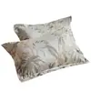 Funda de almohada de algodón Tencel de hotel cinco estrellas, 100 unidades, funda de almohada de algodón puro para todas las estaciones, paquete doble 48*74 cm