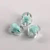 Acrílico 15MM Transparente Colorido Agujero Horizontal Grueso Corazón Abalorio DIY Hecho a Mano Cuentas Cadena de Teléfono Accesorios Piezas