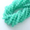 8 mm 50 Piezas/Paquete Cuentas de Vidrio Multicolor Brillantes Redondas Color Sólido Sueltas Transparentes Accesorios para Joyería