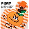 Novo Colete Respirável Fino com Listras de Frutas para Cães, Roupa para Pets de Primavera e Verão para Bichon Frisé e Gatos de Porte Pequeno a Médio
