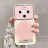 Adequado para Capa de Celular Huawei Mate80 Estilo Ins Cool Huaweimate80Promax Simples Rosa Manchas