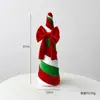 Sombrero de Elfo de Terciopelo Navideño Transfronterizo, Bastón, Colgante de Muñeco de Nieve, Decoración de Ventana, Adorno de Mesa, Arreglo de Árbol de Navidad