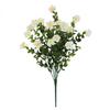 Simulación orquídea de pasto de primavera hojas de eucalipto magnolia narcisos decoración exterior para el hogar joyería artificial floral al por mayor