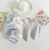 Calcetines mujer verano finos transpirables desodorantes calcetines ins moda combinan con todo calcetines invisibles calcetines lindos coreanos fabricantes venta al por mayor