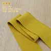 Cuello de Borde Elástico Acanalado Tejido de Punto Empalmado de una Sola Capa con Puños Extensos de Polo con Hilo Cuello Plano de Máquina