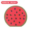 Esponja de Polvo de Fruta Colorida Herramienta de Belleza Empalmable Desmontable Sandía Toronja Pitahaya Kiwi Pieza Única Cojín de Aire